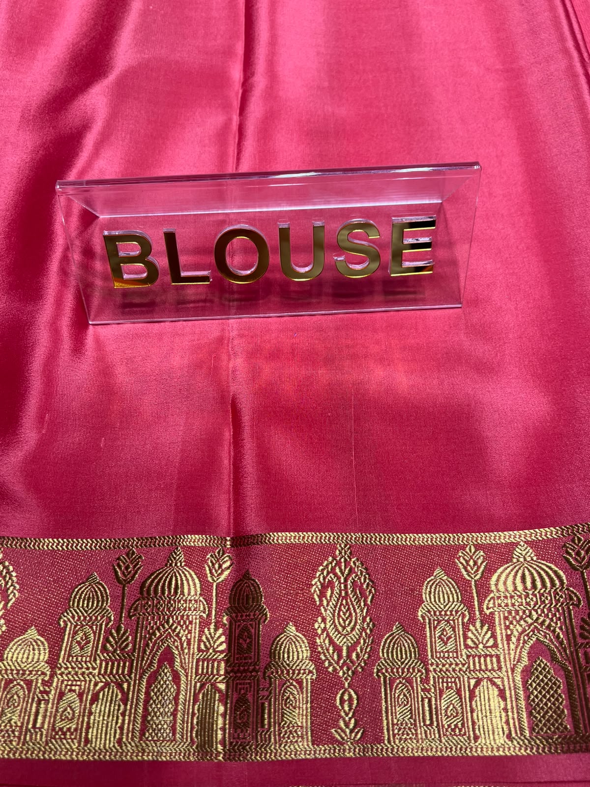 Pure Mysore Silk Saree.