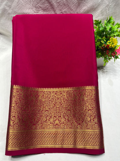 Pure Mysore Silk Saree.
