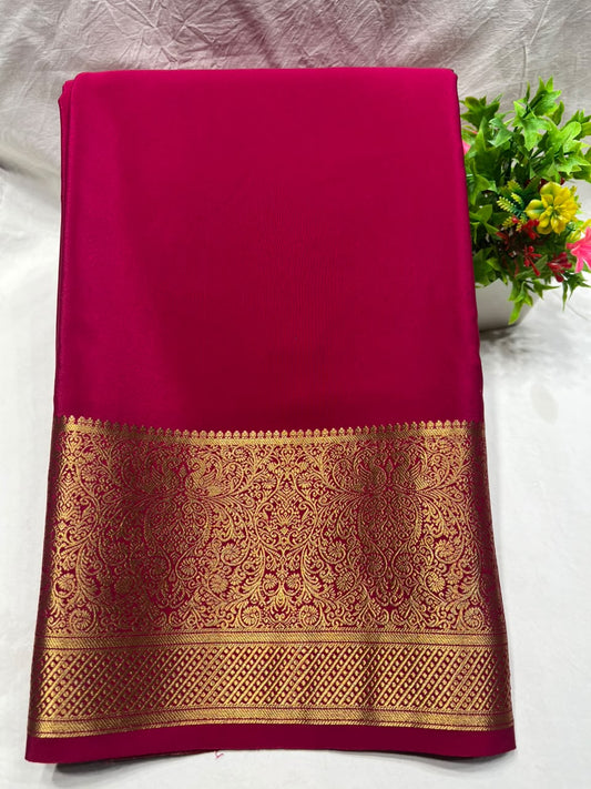 Pure Mysore Silk Saree.