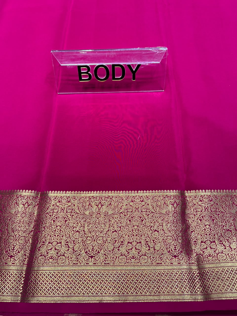 Pure Mysore Silk Saree.