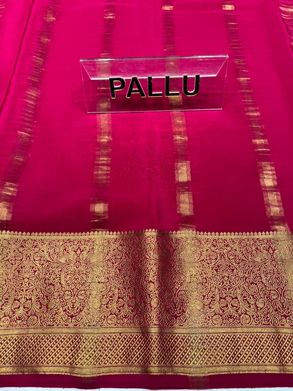 Pure Mysore Silk Saree.