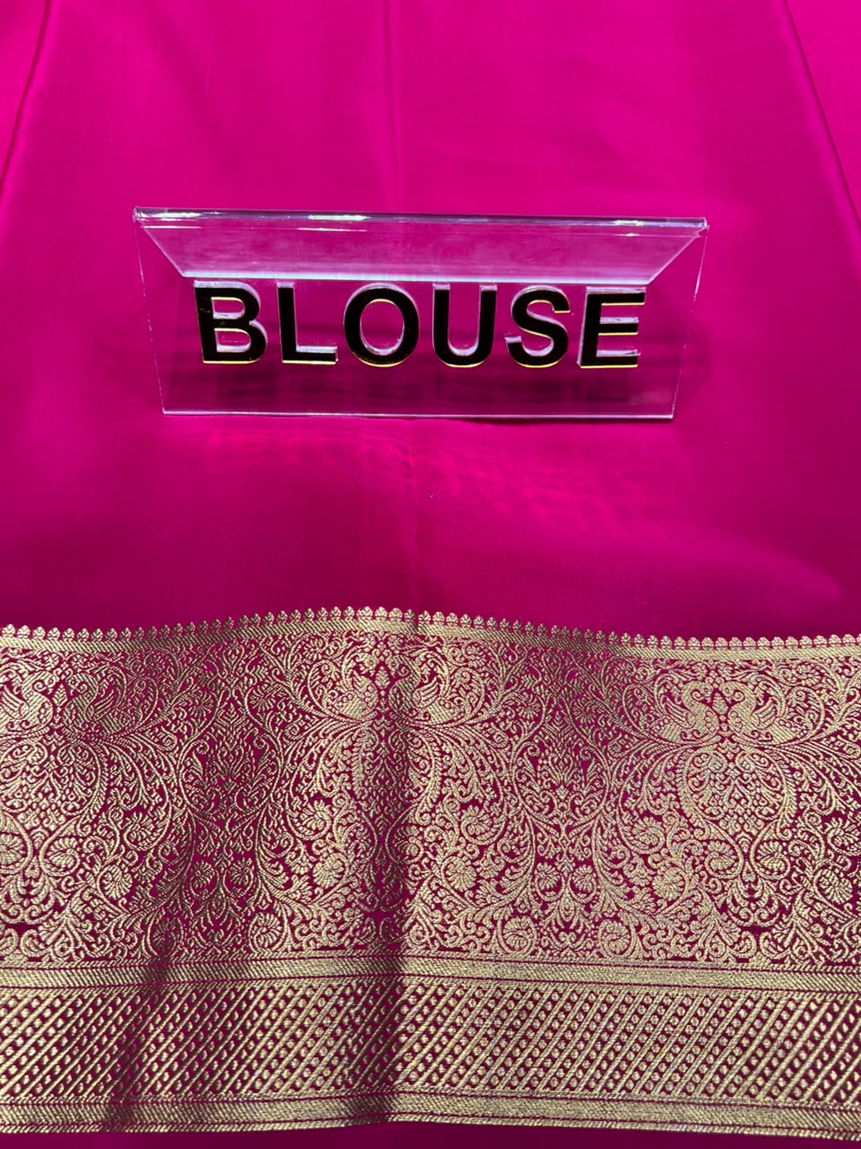 Pure Mysore Silk Saree.