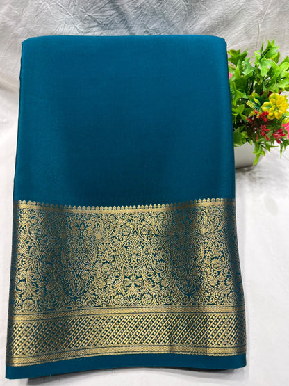 Pure Mysore Silk Saree.