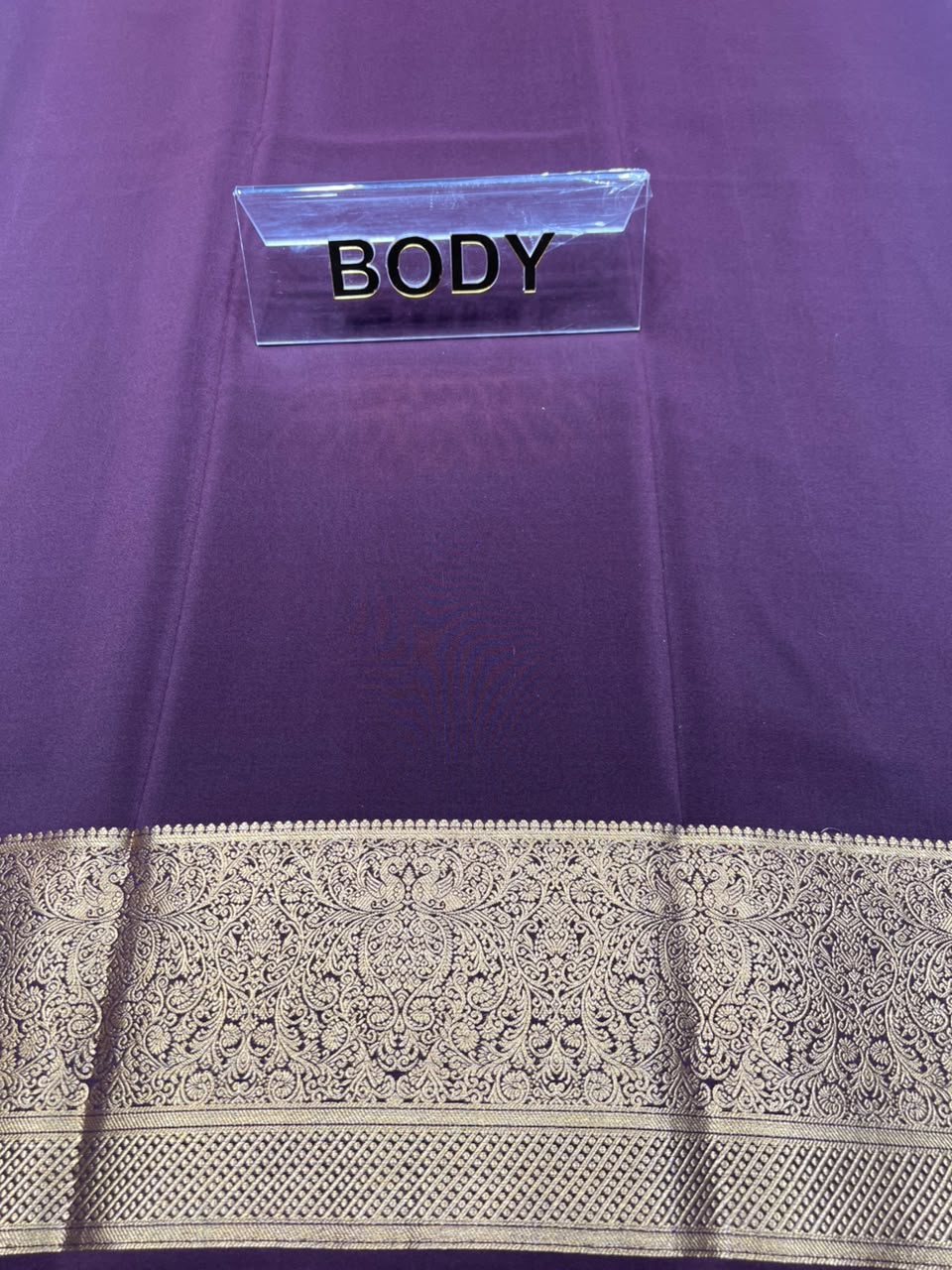 Pure Mysore Silk Saree.