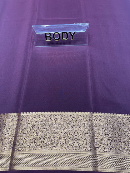 Pure Mysore Silk Saree.
