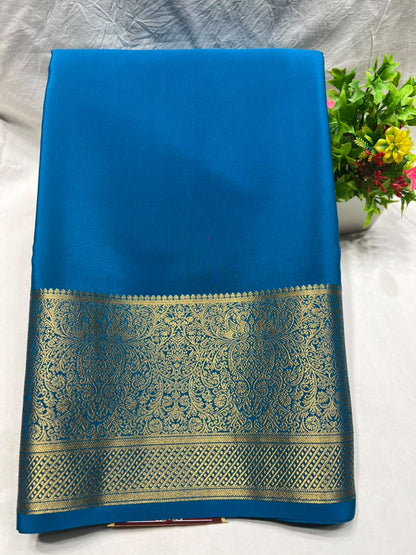 Pure Mysore Silk Saree.