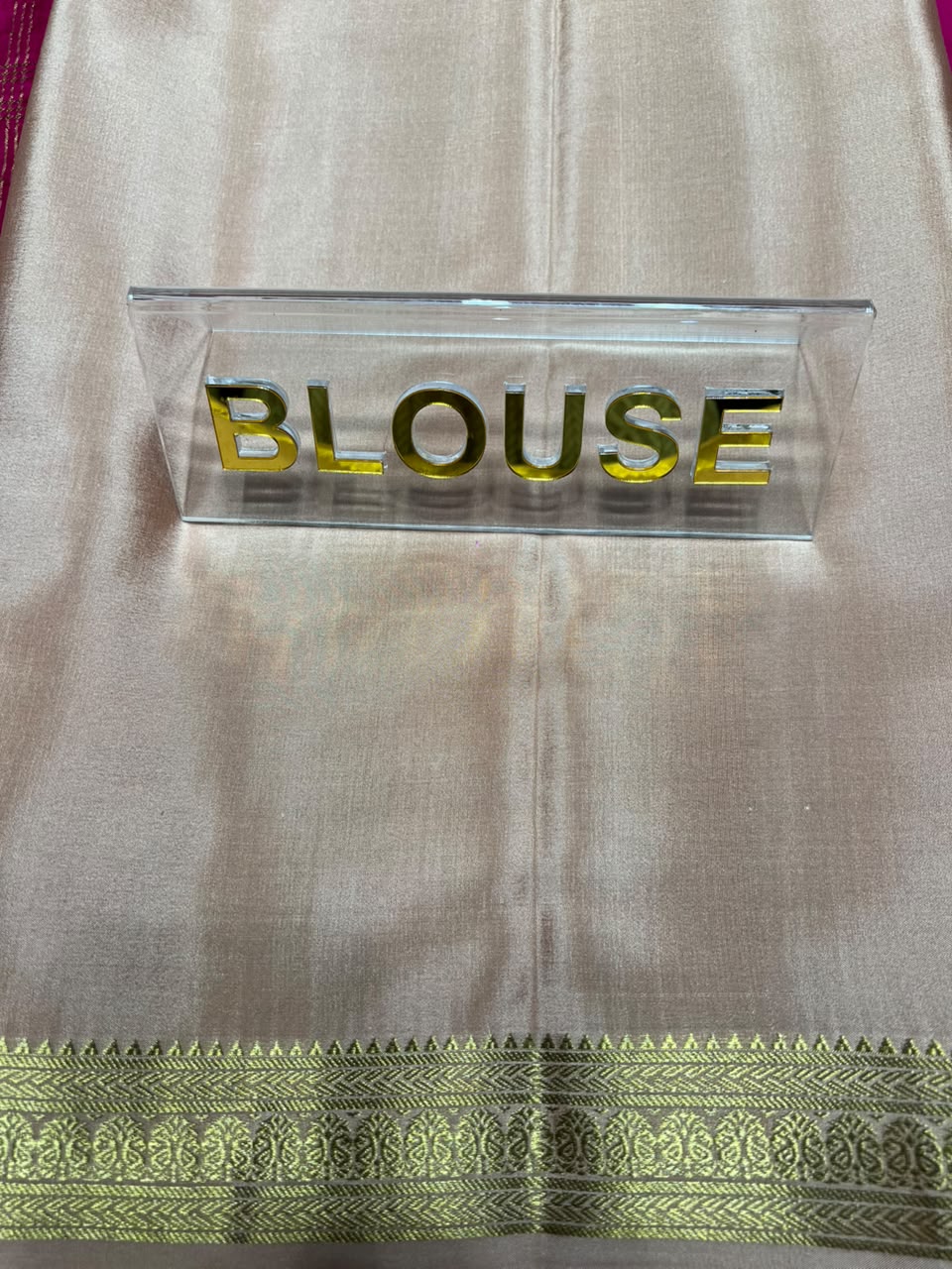 Pure Mysore Silk Saree.