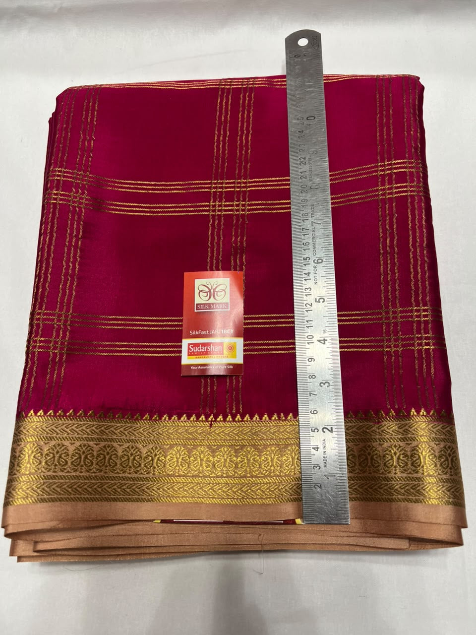 Pure Mysore Silk Saree.