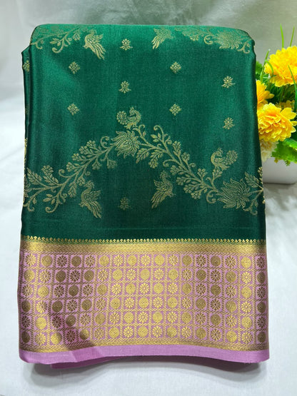 Pure Mysore Silk Saree.