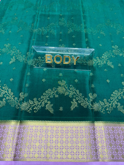 Pure Mysore Silk Saree.