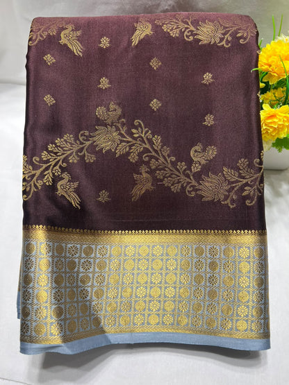 Pure Mysore Silk Saree.