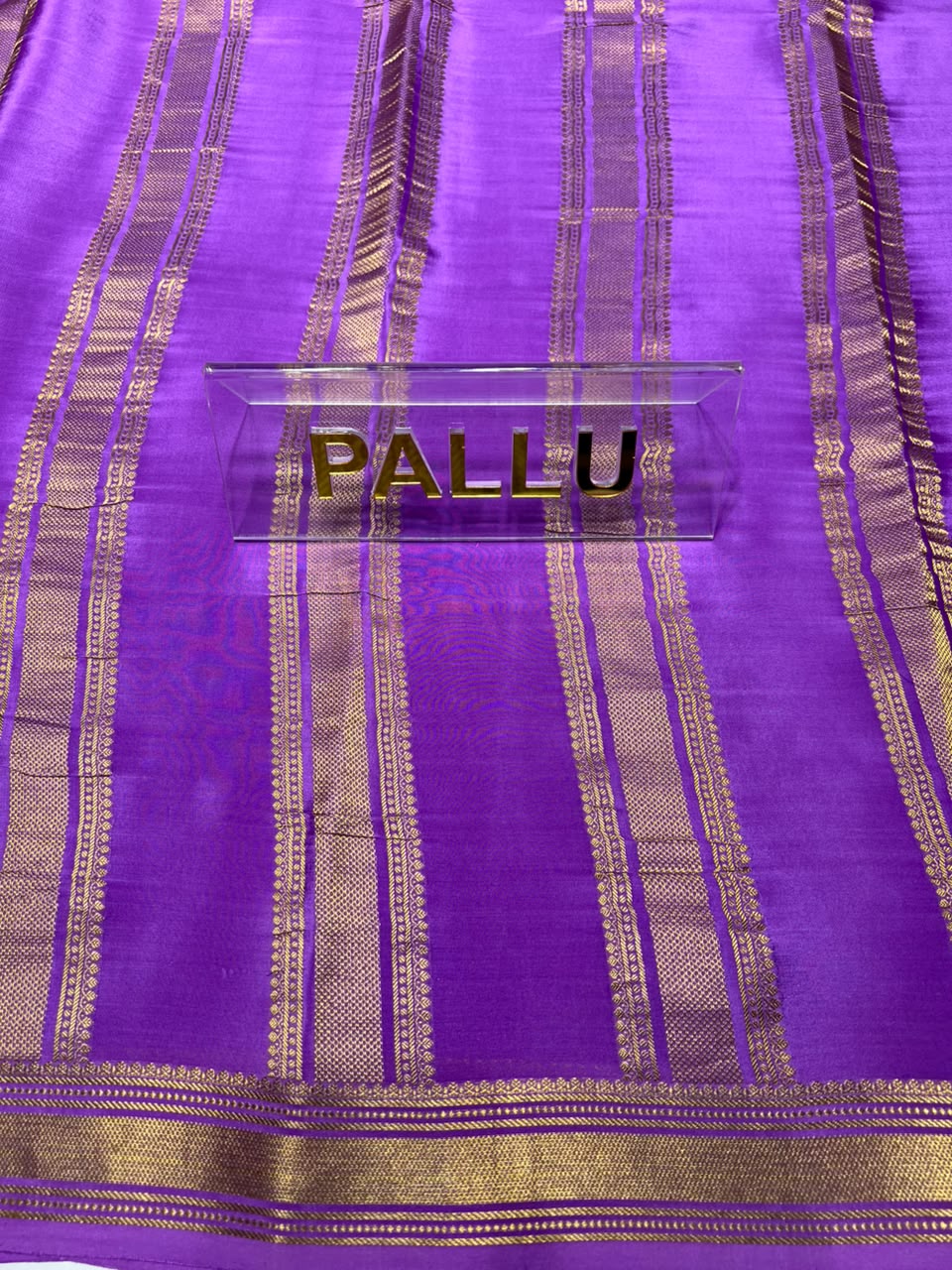 Pure Mysore Silk Saree.