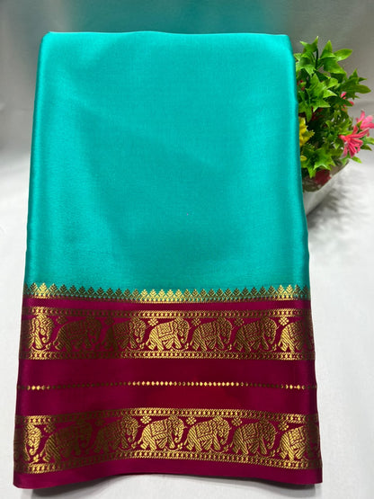 Pure Mysore Silk Saree.