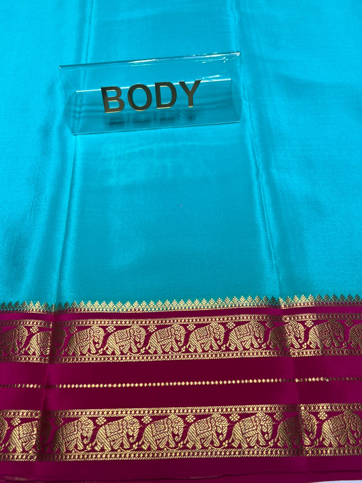 Pure Mysore Silk Saree.