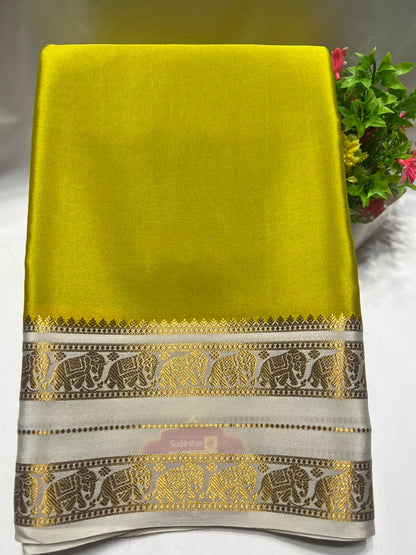 Pure Mysore Silk Saree.