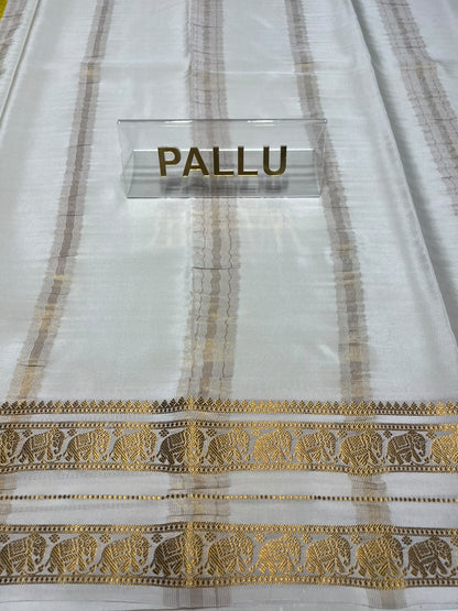 Pure Mysore Silk Saree.