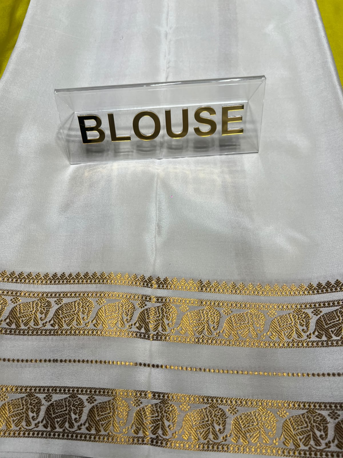 Pure Mysore Silk Saree.