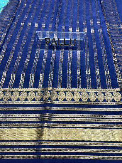 Pure Mysore Silk Saree.