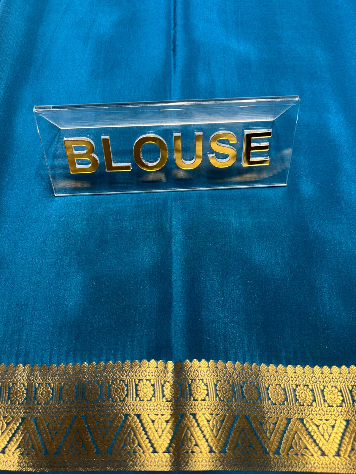 Pure Mysore Silk Saree.