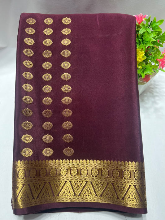 Pure Mysore Silk Saree.
