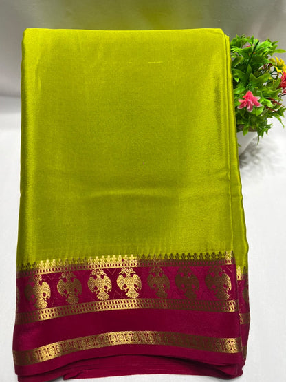 Pure Mysore Silk Saree.