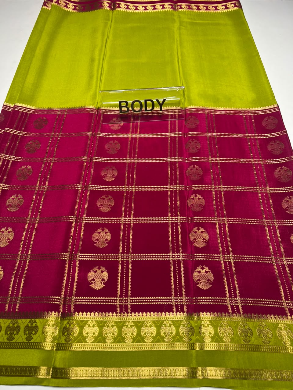 Pure Mysore Silk Saree.
