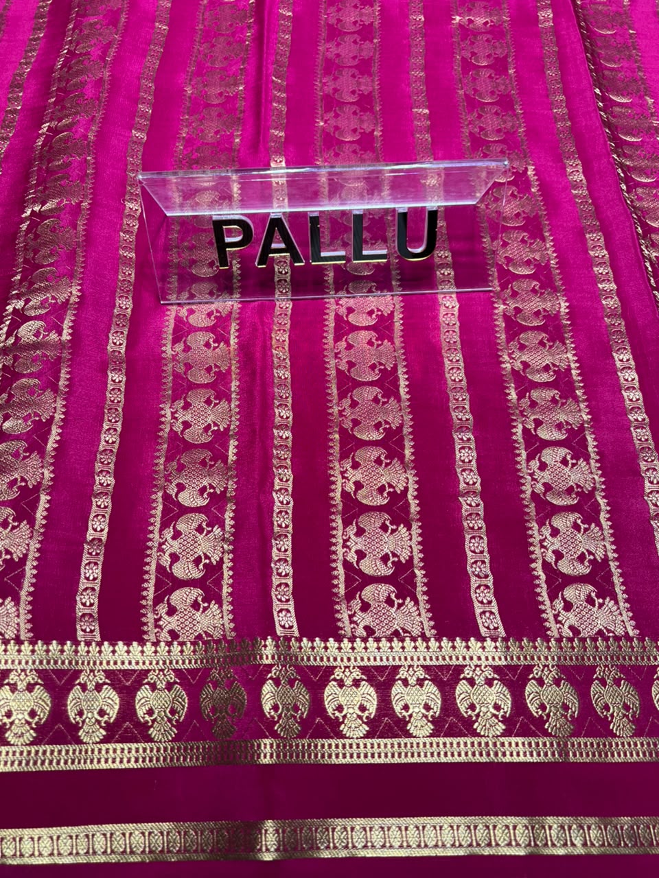 Pure Mysore Silk Saree.