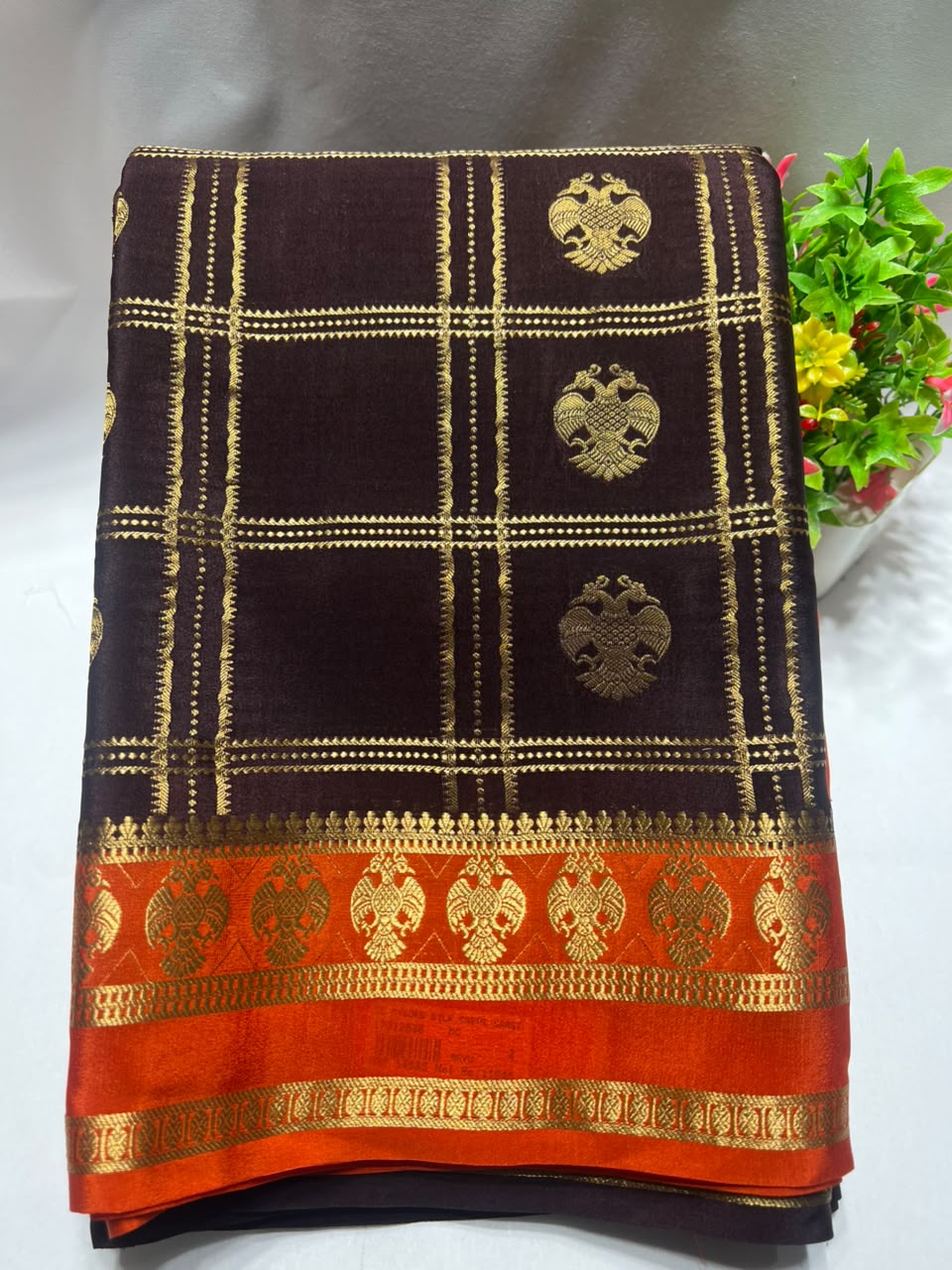 Pure Mysore Silk Saree.