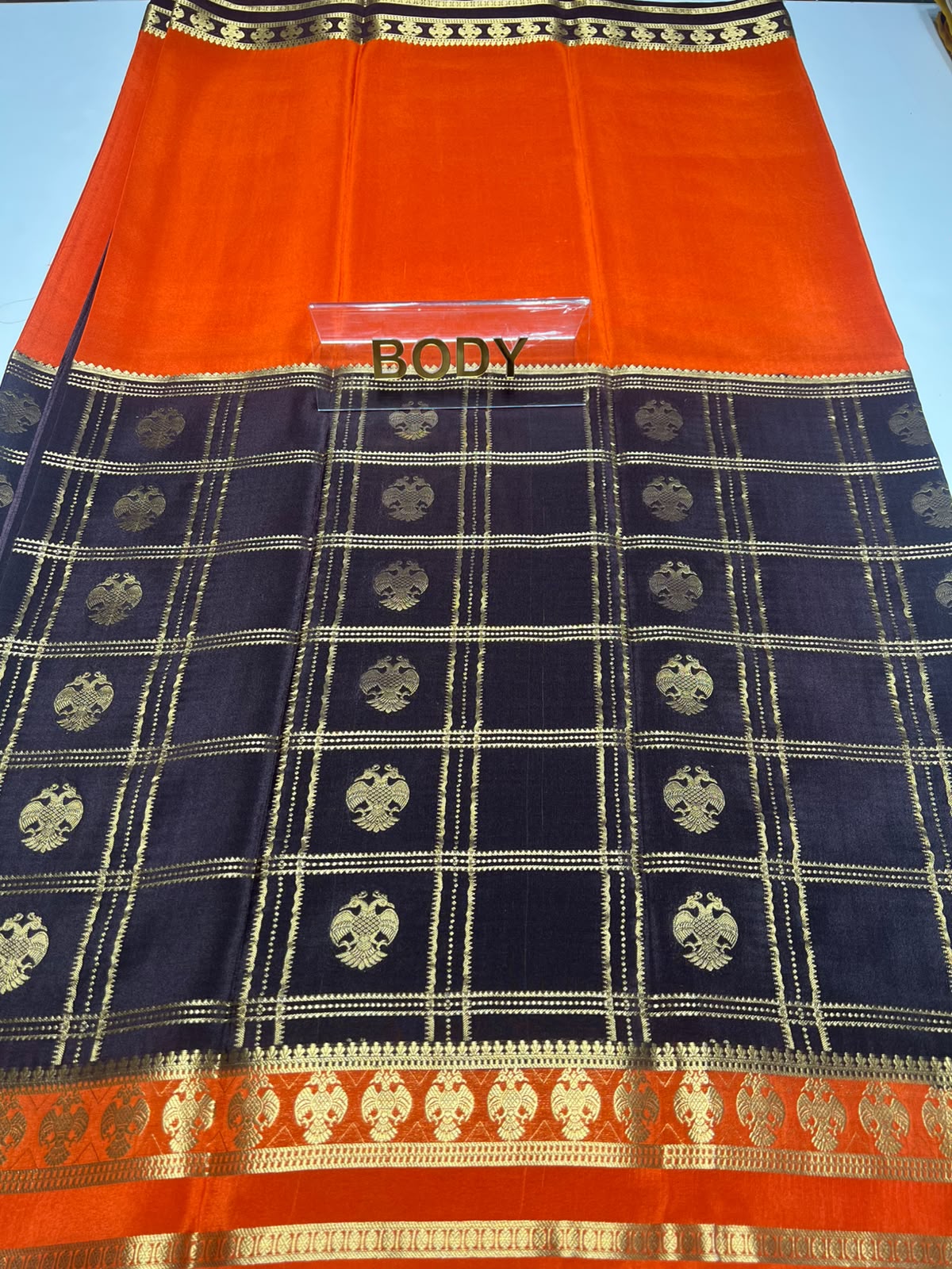 Pure Mysore Silk Saree.