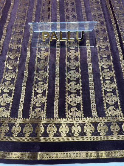 Pure Mysore Silk Saree.