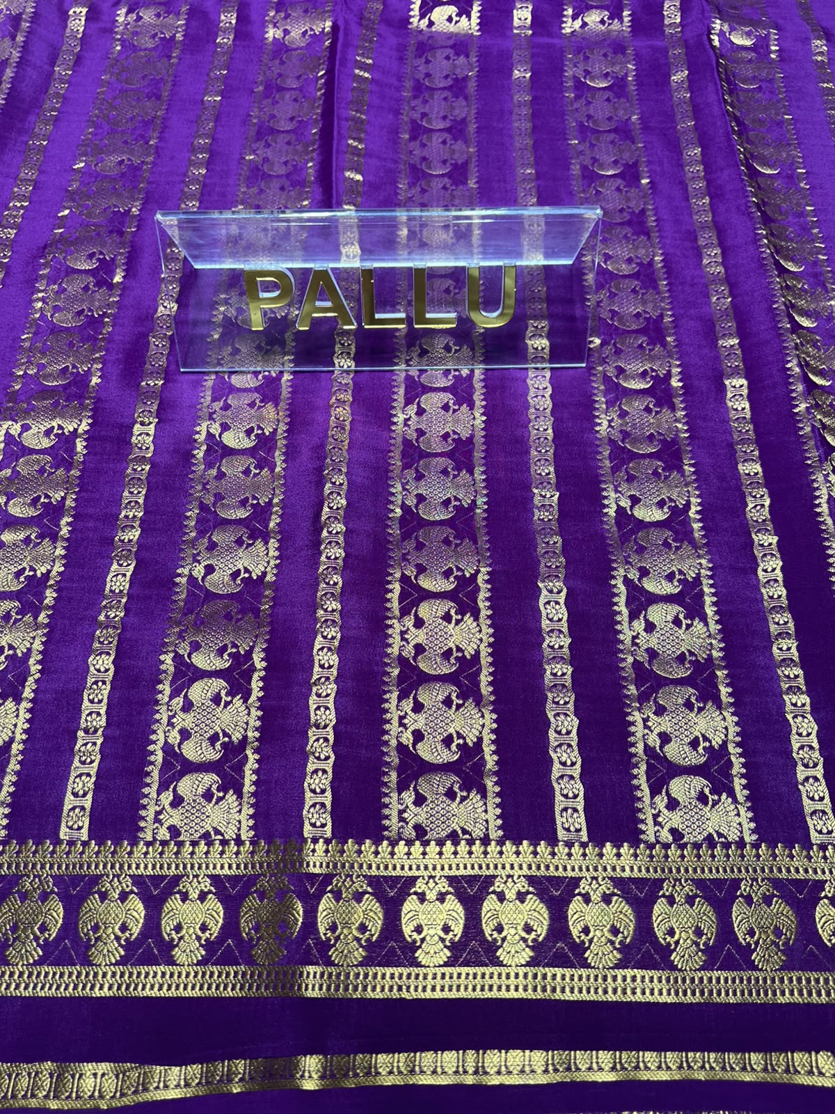Pure Mysore Silk Saree.