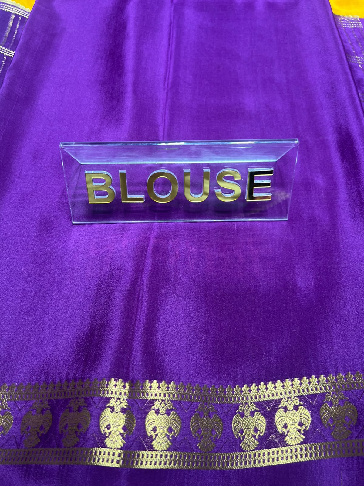 Pure Mysore Silk Saree.