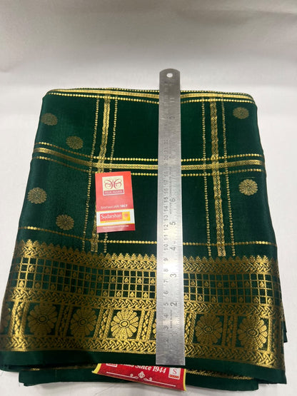 Pure Mysore Silk Saree.
