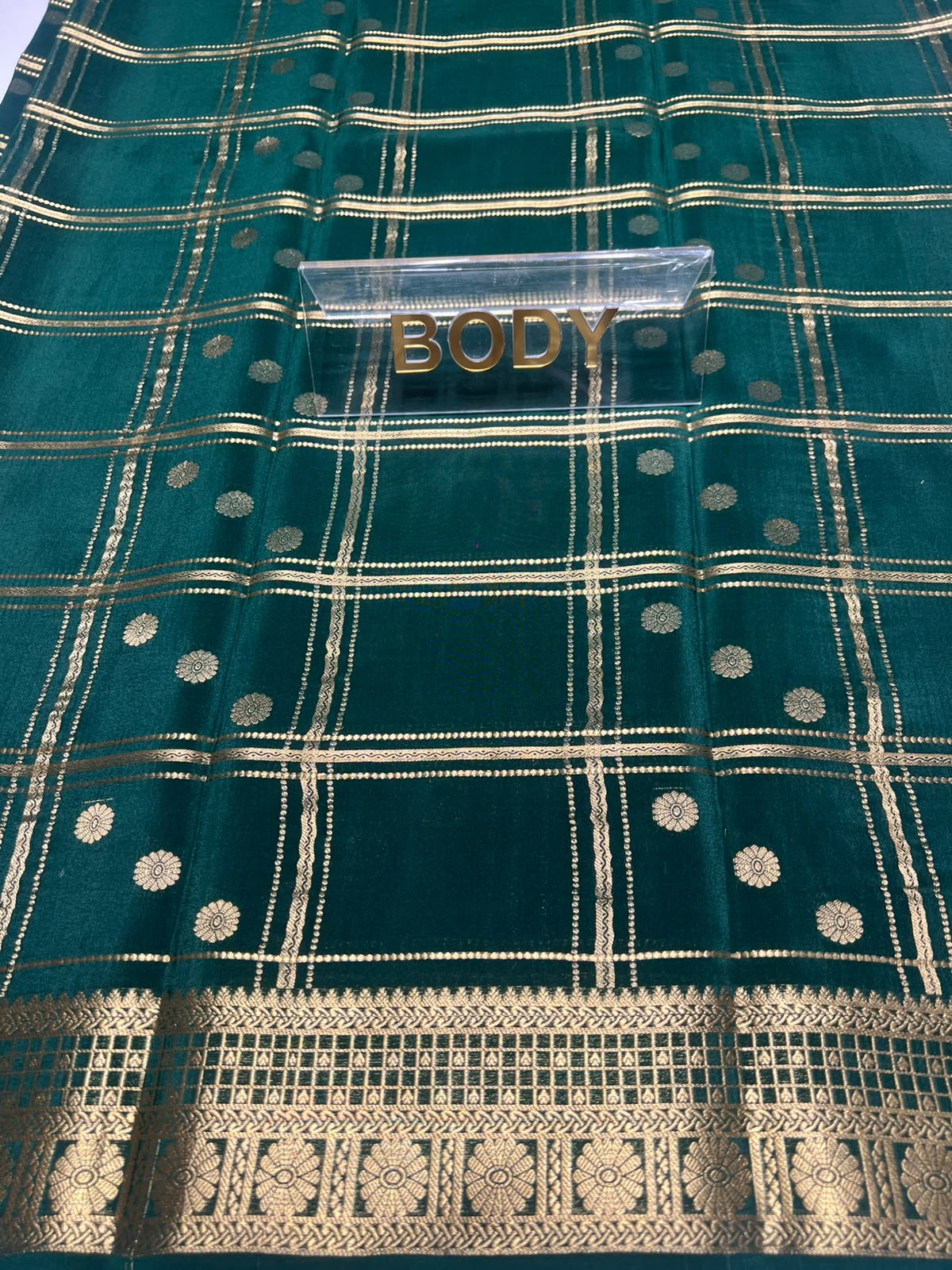 Pure Mysore Silk Saree.