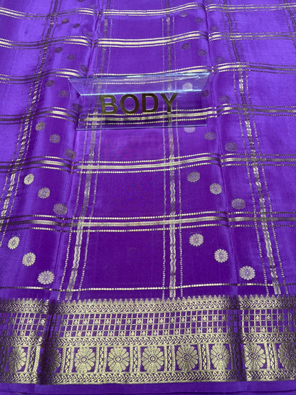 Pure Mysore Silk Saree.