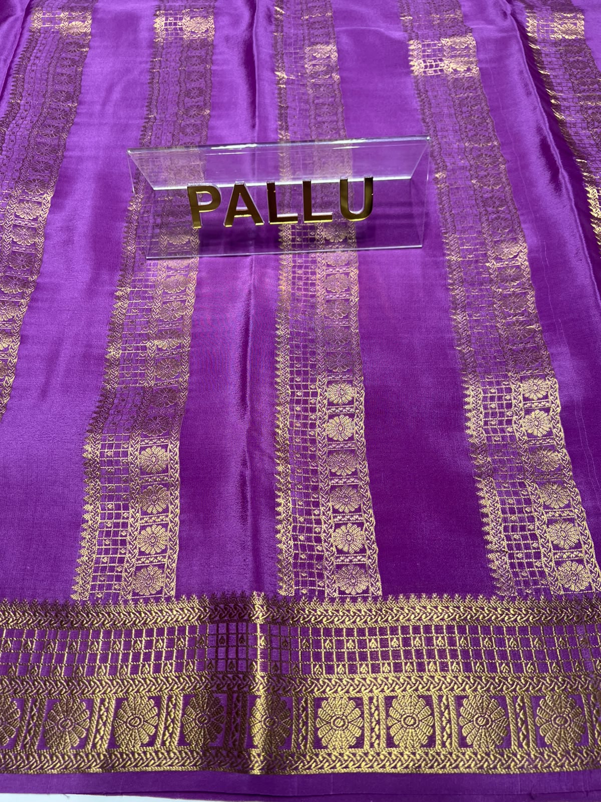Pure Mysore Silk Saree.