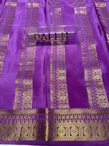 Pure Mysore Silk Saree.