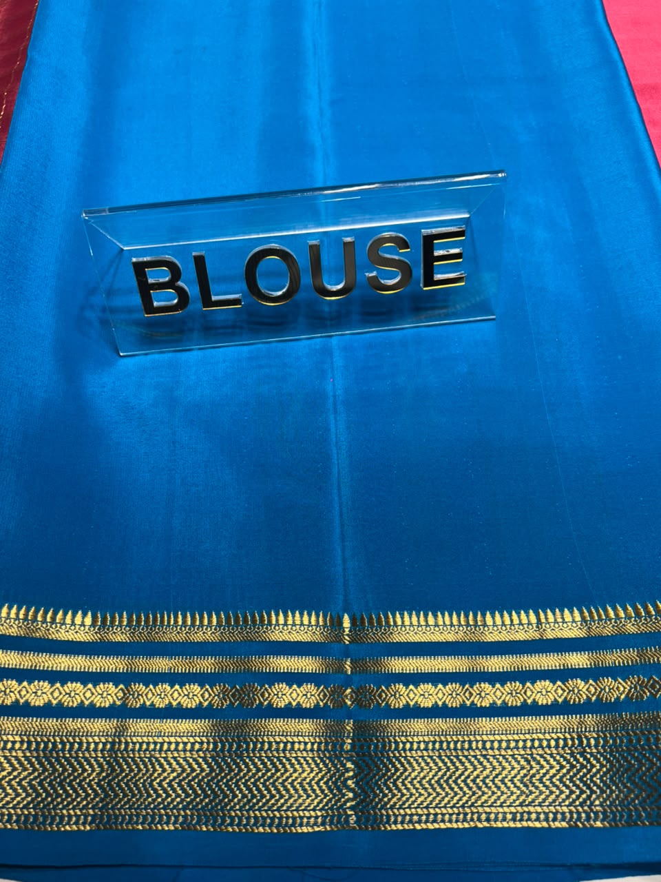 Pure Mysore Silk Saree.