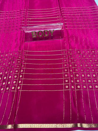 Pure Mysore Silk Saree.