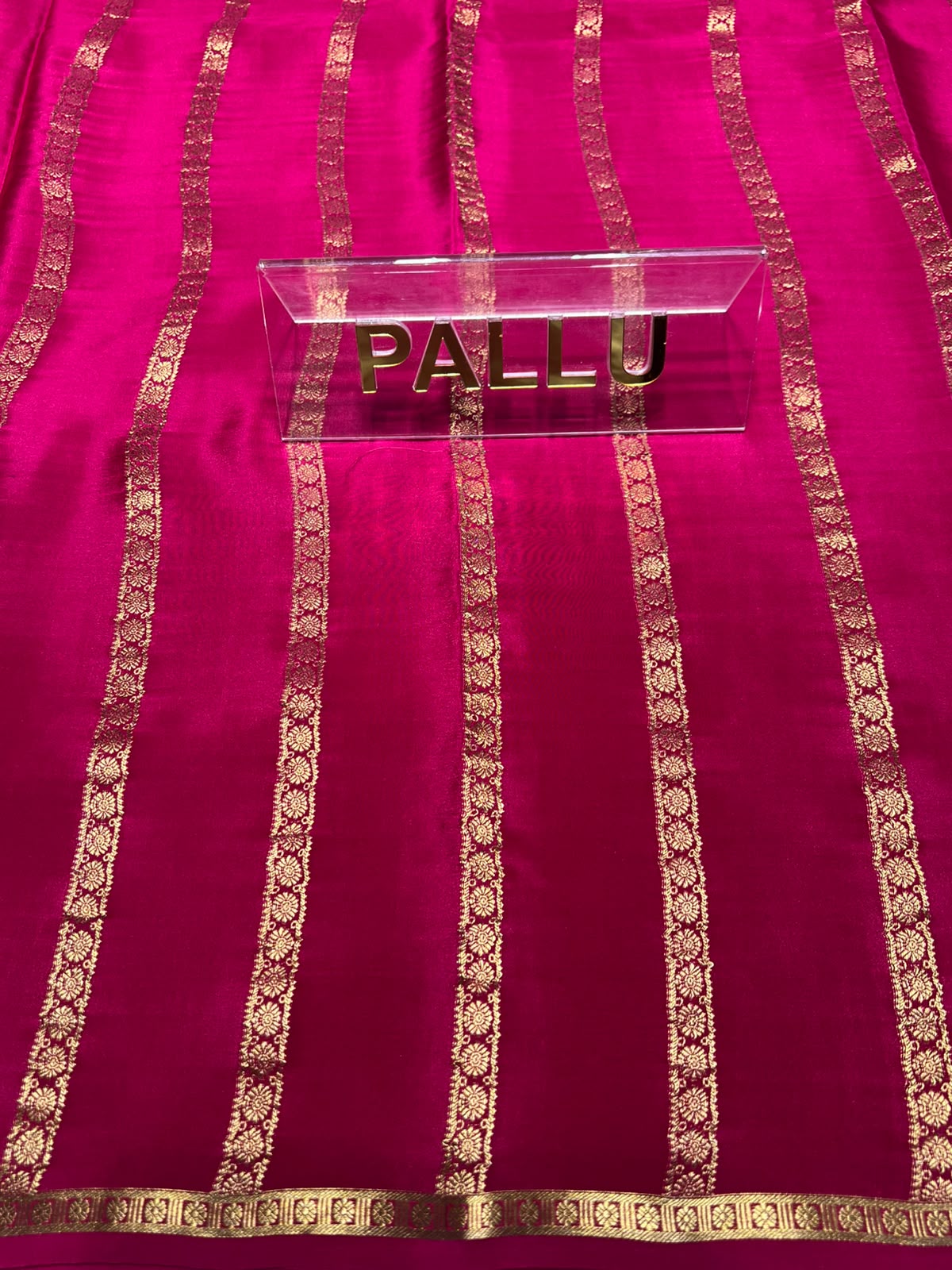 Pure Mysore Silk Saree.