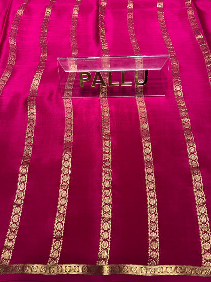 Pure Mysore Silk Saree.