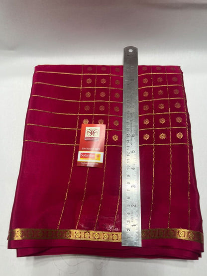 Pure Mysore Silk Saree.