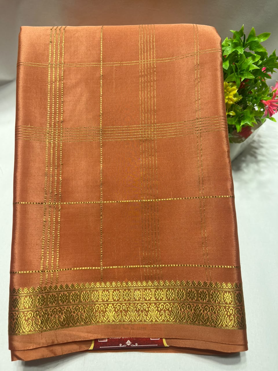 Pure Mysore Silk Saree.