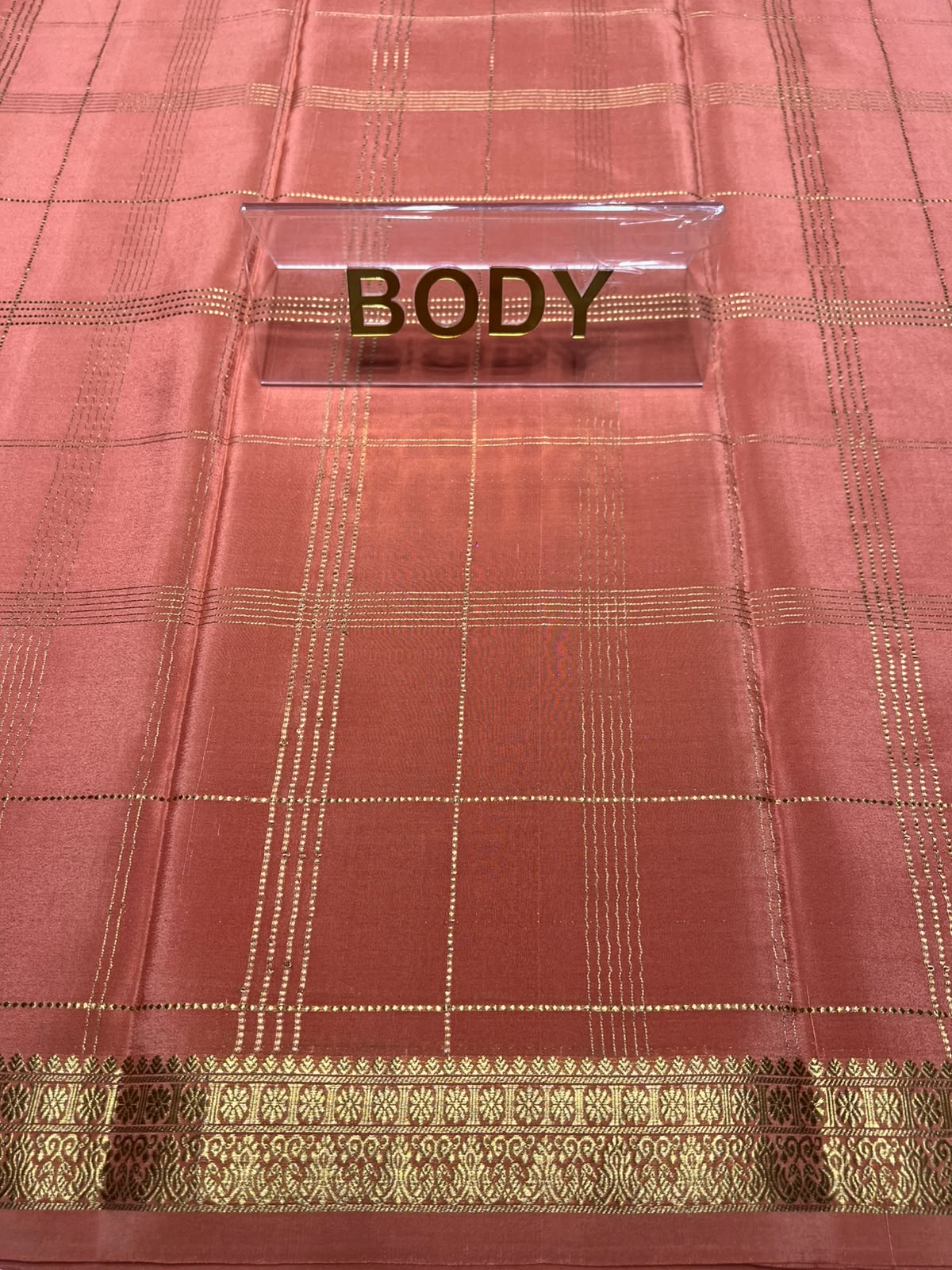 Pure Mysore Silk Saree.