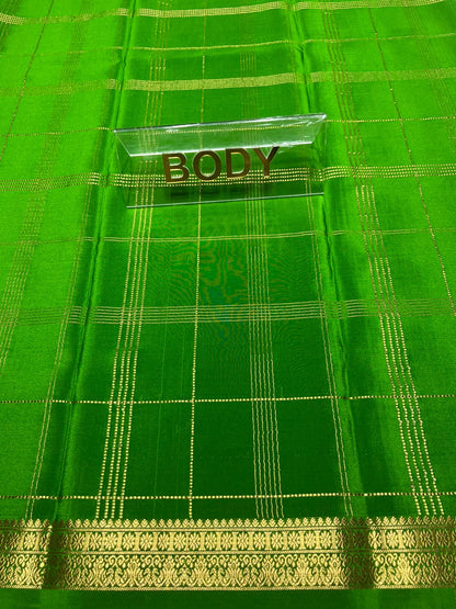 Pure Mysore Silk Saree.
