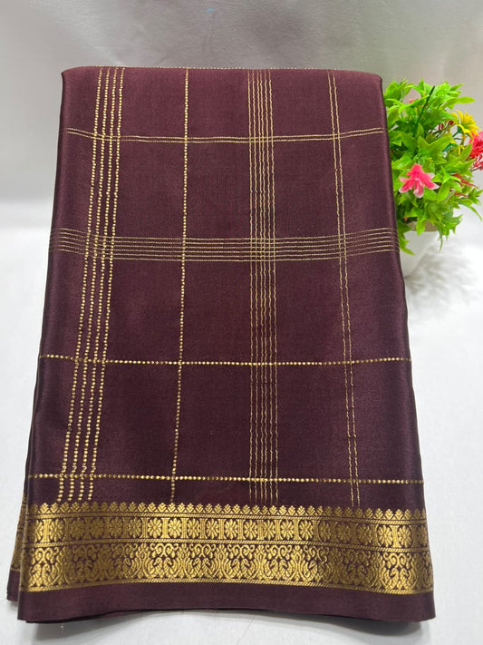 Pure Mysore Silk Saree.