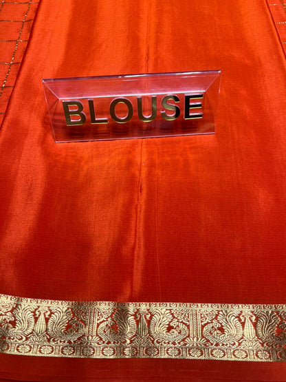 Pure Mysore Silk Saree.