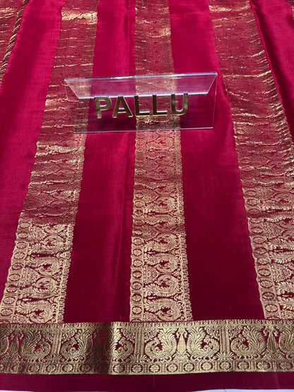 Pure Mysore Silk Saree.