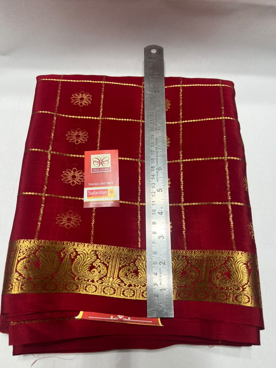 Pure Mysore Silk Saree.