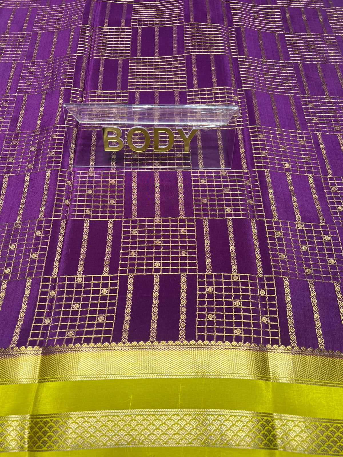 Pure Mysore Silk Saree.
